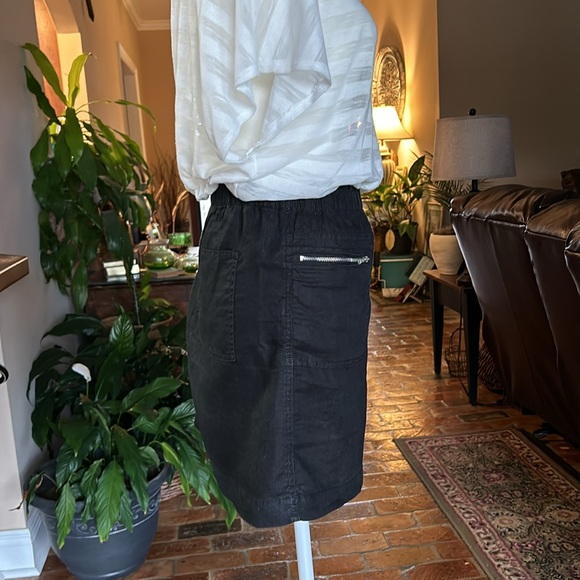 Lou & Grey 100% linen skirt sz XS - Picture 12 of 14